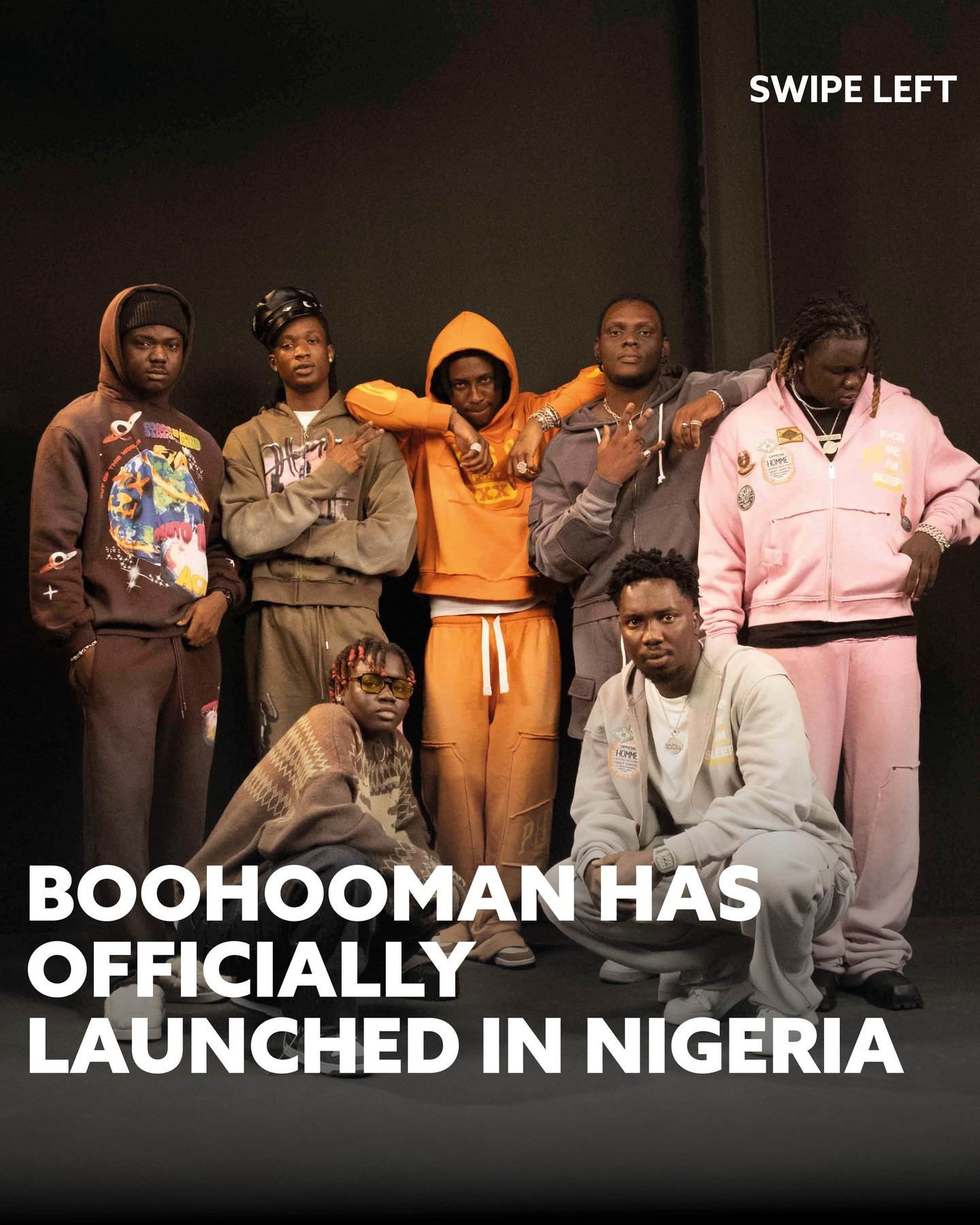 BOOHOOMAN Launches in Nigeria Collaborating with Shallipopi